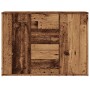 Engineered wood aged wood sideboard 88x30x64 cm by , Sideboards - Ref: Foro24-855892, Price: 112,68 €, Discount: %
