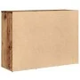 Aparador de madera de ingeniería madera envejecida 88x30x64 cm de , Aparadores - Ref: Foro24-855892, Precio: 110,03 €, Descue...