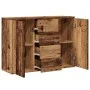 Aparador de madera de ingeniería madera envejecida 88x30x64 cm de , Aparadores - Ref: Foro24-855892, Precio: 110,03 €, Descue...