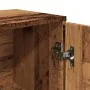 Aparador de madera de ingeniería madera envejecida 88x30x64 cm de , Aparadores - Ref: Foro24-855892, Precio: 110,03 €, Descue...