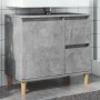 Waschbeckenunterschrank aus grauem Betonholz 65x33x60 cm. von , Badezimmerwaschtische - Ref: Foro24-857119, Preis: 58,19 €, R...
