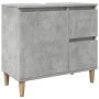 Waschbeckenunterschrank aus grauem Betonholz 65x33x60 cm. von , Badezimmerwaschtische - Ref: Foro24-857119, Preis: 58,19 €, R...
