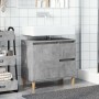 Waschbeckenunterschrank aus grauem Betonholz 65x33x60 cm. von , Badezimmerwaschtische - Ref: Foro24-857119, Preis: 58,19 €, R...