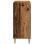Furniture for records made of aged engineered wood 84.5x38x89 cm by , CD and DVD storage - Ref: Foro24-857171, Price: 96,53 €...