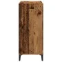 Furniture for records made of aged engineered wood 84.5x38x89 cm by , CD and DVD storage - Ref: Foro24-857173, Price: 87,58 €...