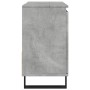 Engineered wood gray concrete sink cabinet 65x33x60 cm by , Bathroom furniture - Ref: Foro24-857228, Price: 74,23 €, Discount: %