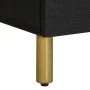 Mesita de noche de madera maciza de mango negra 40x33x46 cm de , Mesitas de noche - Ref: Foro24-4017646, Precio: 70,77 €, Des...