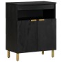Schwarzer Schrank aus Holzwerkstoff 60x33x75 cm von , CD- und DVD-Speicher - Ref: Foro24-4017673, Preis: 111,73 €, Rabatt: %