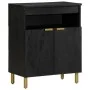 Schwarzer Schrank aus Holzwerkstoff 60x33x75 cm von , CD- und DVD-Speicher - Ref: Foro24-4017673, Preis: 94,26 €, Rabatt: %