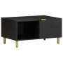Black plywood coffee table 80x50x40 cm by , Coffee table - Ref: Foro24-4017652, Price: 102,47 €, Discount: %