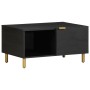 Mesa de centro madera contrachapada negro 80x50x40 cm de , Mesas de centro - Ref: Foro24-4017652, Precio: 103,72 €, Descuento: %
