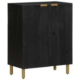 Engineered wood black sideboard 60x33x75 cm by , Lockers and storage cabinets - Ref: Foro24-4017650, Price: 92,58 €, Discount: %