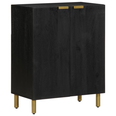 Engineered wood black sideboard 60x33x75 cm by , Lockers and storage cabinets - Ref: Foro24-4017650, Price: 93,80 €, Discount: %