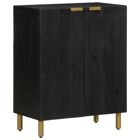 Schwarzer Schrank aus Holzwerkstoff 60x33x75 cm von , Schließfächer und Lagerschränke - Ref: Foro24-4017650, Preis: 92,69 €, ...