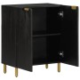 Engineered wood black sideboard 60x33x75 cm by , Lockers and storage cabinets - Ref: Foro24-4017650, Price: 93,80 €, Discount: %