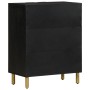 Engineered wood black sideboard 60x33x75 cm by , Lockers and storage cabinets - Ref: Foro24-4017650, Price: 93,80 €, Discount: %