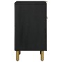 Nachttisch aus schwarzer Ingenieurholz 50x33x60 cm von , Nachttische - Ref: Foro24-4017659, Preis: 77,79 €, Rabatt: %
