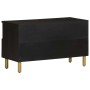 TV-Möbel aus schwarzem Ingenieurholz 80x33x46 cm von , CD- und DVD-Speicher - Ref: Foro24-4017665, Preis: 84,46 €, Rabatt: %