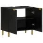 Armario de lavabo de baño madera ingeniería negro 62x33x58 cm de , Muebles de baño - Ref: Foro24-4017667, Precio: 108,90 €, D...