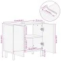 Engineered wood black bathroom sink cabinet 62x33x58 cm by , Bathroom furniture - Ref: Foro24-4017667, Price: 108,90 €, Disco...