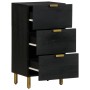 Schwarzer Schrank aus Holzwerkstoff 40x33x75 cm von , CD- und DVD-Speicher - Ref: Foro24-4017671, Preis: 113,84 €, Rabatt: %
