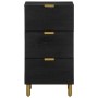 Schwarzer Schrank aus Holzwerkstoff 40x33x75 cm von , CD- und DVD-Speicher - Ref: Foro24-4017671, Preis: 113,84 €, Rabatt: %