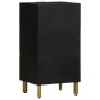 Engineered wood black sideboard 40x33x75 cm by , CD and DVD storage - Ref: Foro24-4017671, Price: 113,84 €, Discount: %