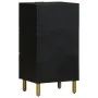 Engineered wood black sideboard 40x33x75 cm by , CD and DVD storage - Ref: Foro24-4017671, Price: 112,05 €, Discount: %