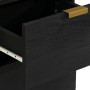 Schwarzer Schrank aus Holzwerkstoff 40x33x75 cm von , CD- und DVD-Speicher - Ref: Foro24-4017671, Preis: 113,84 €, Rabatt: %