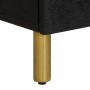 Engineered wood black sideboard 40x33x75 cm by , CD and DVD storage - Ref: Foro24-4017671, Price: 113,84 €, Discount: %