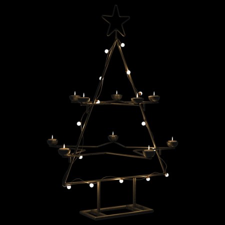 Weihnachtsbaum zur Dekoration, schwarz, 75 cm. von , Weihnachtsbäume - Ref: Foro24-4018962, Preis: 20,75 €, Rabatt: %