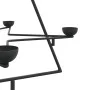 Árbol de Navidad para decoración metal negro 75 cm de , Arboles de navidad - Ref: Foro24-4018962, Precio: 20,59 €, Descuento: %