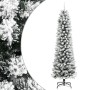 Künstlicher schmaler Weihnachtsbaum mit Schnee aus PVC und PE, 210 cm. von , Weihnachtsbäume - Ref: Foro24-4019688, Preis: 89...