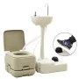10+10L toilet set and 20L portable camping sink gray by vidaXL, Camping and hiking - Ref: Foro24-93021, Price: 222,01 €, Disc...
