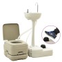 Set de inodoro 10+10L y lavabo portátil de camping 20L gris de vidaXL, Camping y senderismo - Ref: Foro24-93021, Precio: 247,...