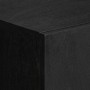 Tall black engineered wood sideboard 60x33x100 cm by , CD and DVD storage - Ref: Foro24-4017678, Price: 133,71 €, Discount: %