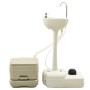 Set de inodoro 10+10L y lavabo portátil de camping 20L gris de vidaXL, Camping y senderismo - Ref: Foro24-93021, Precio: 247,...