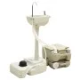 10+10L toilet set and 20L portable camping sink gray by vidaXL, Camping and hiking - Ref: Foro24-93021, Price: 222,01 €, Disc...