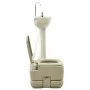 10+10L toilet set and 20L portable camping sink gray by vidaXL, Camping and hiking - Ref: Foro24-93021, Price: 222,01 €, Disc...