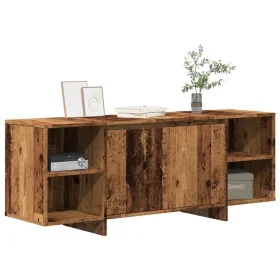 TV-Möbel aus gealtertem Ingenieurholz 130x35x50 cm von , TV-Möbel - Ref: Foro24-856788, Preis: 79,59 €, Rabatt: %