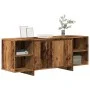 TV-Möbel aus gealtertem Ingenieurholz 130x35x50 cm von , TV-Möbel - Ref: Foro24-856788, Preis: 79,59 €, Rabatt: %