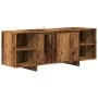 TV-Möbel aus gealtertem Ingenieurholz 130x35x50 cm von , TV-Möbel - Ref: Foro24-856788, Preis: 79,59 €, Rabatt: %