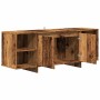 Mueble de TV madera de ingeniería envejecida 130x35x50 cm de , Muebles TV - Ref: Foro24-856788, Precio: 80,82 €, Descuento: %