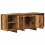 TV-Möbel aus gealtertem Ingenieurholz 130x35x50 cm von , TV-Möbel - Ref: Foro24-856788, Preis: 79,59 €, Rabatt: %