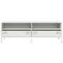 TV-Möbel aus kaltgewalztem weißem Stahl 135x39x43,5 cm von , TV-Möbel - Ref: Foro24-851339, Preis: 134,56 €, Rabatt: %