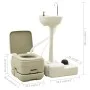 10+10L toilet set and 20L portable camping sink gray by vidaXL, Camping and hiking - Ref: Foro24-93021, Price: 222,01 €, Disc...