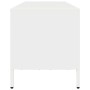 TV-Möbel aus kaltgewalztem weißem Stahl 135x39x43,5 cm von , TV-Möbel - Ref: Foro24-851339, Preis: 134,56 €, Rabatt: %