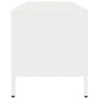 TV stand made of cold-rolled white steel 135x39x43.5 cm by , TV Furniture - Ref: Foro24-851339, Price: 132,83 €, Discount: %