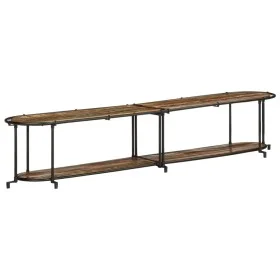Mueble de TV madera maciza reciclada 200x42x40 cm de , Almacenamiento para CD y DVD - Ref: Foro24-4013496, Precio: 133,50 €, ...
