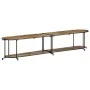 Massives recyceltes Holz-TV-Möbel 200x42x40 cm von , CD- und DVD-Speicher - Ref: Foro24-4013496, Preis: 133,50 €, Rabatt: %